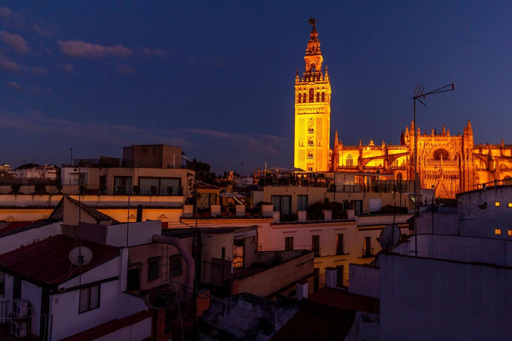 塞维利亚Conteros Duplex - Terraza Vistas A La Giralda公寓 外观 照片