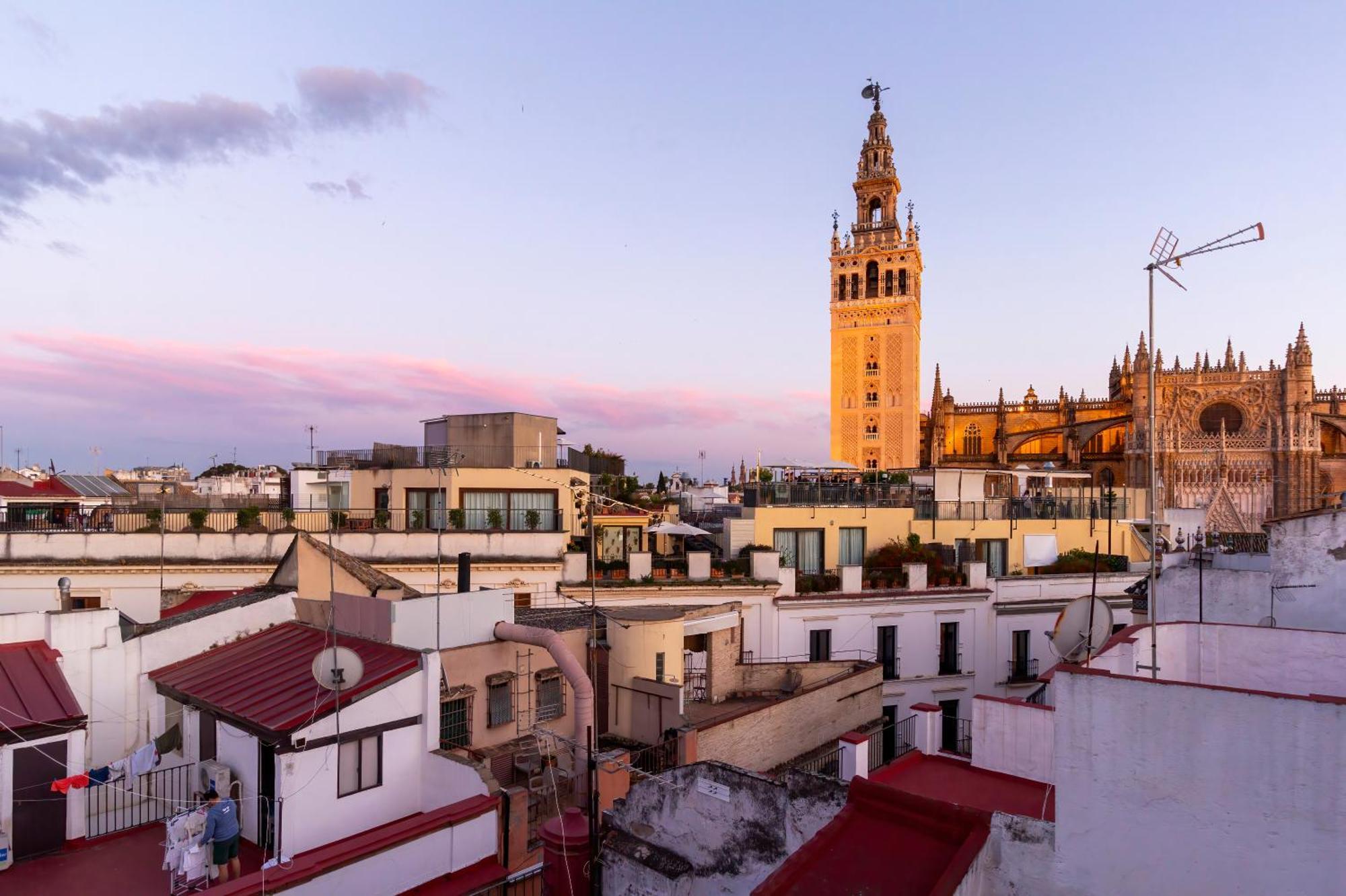 塞维利亚Conteros Duplex - Terraza Vistas A La Giralda公寓 外观 照片