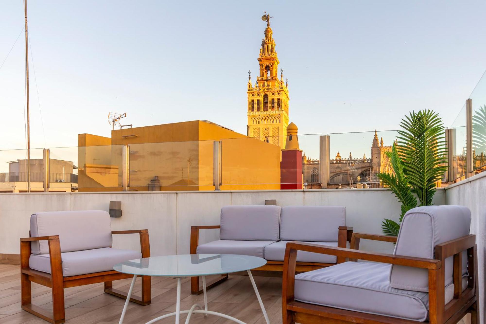 塞维利亚Conteros Duplex - Terraza Vistas A La Giralda公寓 外观 照片